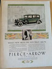 Vanity Fair Magazine April, 1928 Pierce Arrow Advertisment Vintage Original picture