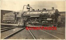 C1915 RPPC PHOTO New York Central Lines Railroad Steam Engine On Turntable VG picture