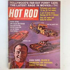 HOT ROD June 1966-Bakersfield-Cars for Movies & TV-Atlanta 500-AMA Daytona Bikes picture