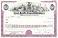 Quaker State Oil Refining Corp. - Specimen Bond - Specimen Stocks & Bonds picture