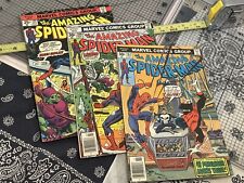 Amazing Spider-Man 137 162 166 3 Comic Lot Nightcrawler Punisher Marvel Comics picture