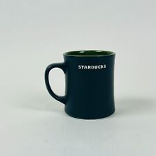 Starbucks 2011 Navy Blue/Green Vespa Scooter Logo Coffee Mug Tea Cup picture