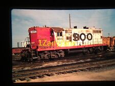 IE18 35MM TRAIN SLIDE Photo Engine Locomotive SOO 405 MINNEAPOLIS, MN  1980 picture
