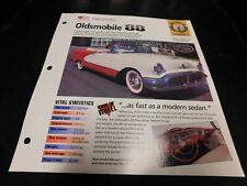 1954-1956 Oldsmobile 88 Eighty Eight Spec Sheet Brochure Photo Poster 1955 picture