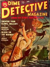 Dime Detective Magazine Pulp Apr 1950 Vol. 62 #4 VG picture