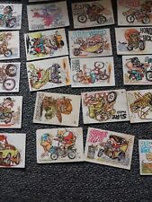 Donruss Silly Cycles Stickers 1969 35 Cards picture