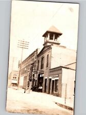 c1910 Police Station Albion Michigan MI RPPC Real Photo Postcard picture