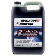 Evinrude Johnson Outboard Premium Mineral 2-Stroke Engine Oil, 1 Gallon USA picture