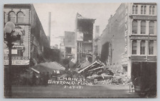 Great Flood of 1913 South Main Street Dayton Ohio Antique Postcard - Unposted picture