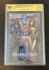 Harley Quinn's Villain of the Year #1 Store B CBCS 9.8 Sig. by J Scott Campbell picture
