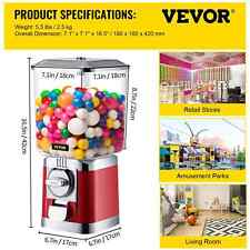 VEVOR Vending Machine, Classic Gumball Bank, Huge Load Capacity Candy Gumball Ma picture