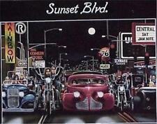 Sunset Blvd. David Mann   Art  Poster picture