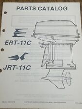 Vintage 1986 OMC Johnson Evinrude Parts Catalog ￼ERT-11C JRT-11C picture
