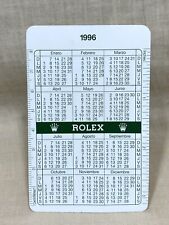 ROLEX Calendar 1996 1997 Daytona 16520 16523 16518 GMT 16600 16710 14060 18239 / picture