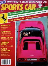 VINTAGE HOW TO BUY A CHEAP USED SPORTS CAR - SPORTS CAR INTERNATIONAL, FALL 1979 picture