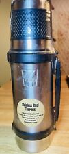 Vintage 7-11 / 7 ELEVEN STAINLESS STEEL THERMOS - Hot / Cold Coffee - NEW picture
