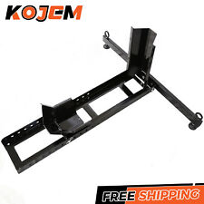 Motorcycle Stand Wheel Chock Upright Adjustable 1800lb Capacity picture
