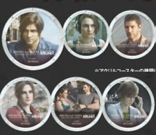 BIOHAZARD Resident Evil Capcom Round One Bowling acrylic coaster complete of 6 picture