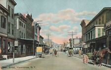 c1908 Haverstraw New York Main Street Horse & Buggy Rockland County NY Postcard picture