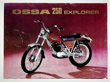 1973 Ossa 250 Explorer - 2-Page Vintage Motorcycle Ad picture