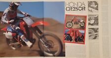 1984 Honda CR250R Original Motorcycle 7pg Test Article picture