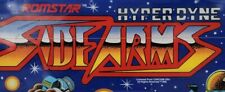 Original Vintage Hyper Dyne Side Arms Arcade Marquee by Romstar picture
