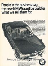 1966 BMW 2000 Sports coupe bw - Advertisement Car Print Ad PE22 picture