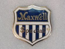 RARE 1912 Maxwell Special Radiator Badge Enamel Vintage Trim Sign Emblem OEM picture