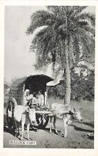 Postcard India Calcutta Kolkata Topical Indian Studies M. Ahmed Bullock Cart picture