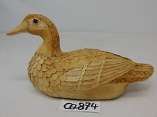 VINTAGE RARE PEOPLES REPUBLIC OF CHINA DUCK HAND MADE ART SHANGHAI HANDICRAFTS  picture