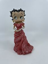 Betty Boop in Red Dress Half Gloss Porcelain Figurine 1998 King- VERY Rare picture