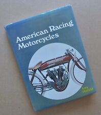 American Racing Motorcycle Book Jerry Hatfield Indian Harley Ace Henderson Thor picture