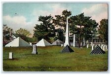 c1950 National Cemetery & Major Dade Monument St. Augustine Florida FL Postcard picture