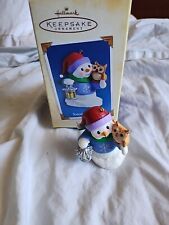 Hallmark Ornament 2005 Snow Buddies 8th in the Series  OWL picture