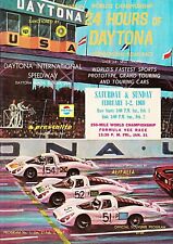 AWESOME POSTER 24 HOURS DAYTONA 1969 INT ROAD RACE picture