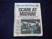 2001 SEPTEMBER 15 CHICAGO SUN-TIMES NEWSPAPER - SCARE AT MIDWAY - NP 5943 picture