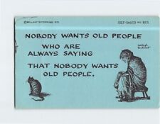 Postcard Nobody Wants Old People Who Are Always Saying Nobody Wants Old People picture