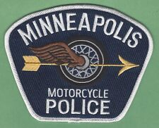 MINNEAPOLIS MINNESOTA POLICE MOTORCYCLE UNIT SHOULDER PATCH picture