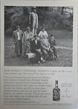 1969 Jack Daniel's Whiskey Ad - Just Like a Century Ago picture