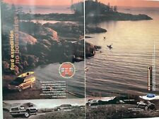 2000 Ford Expedition Excursion Explorer Sport Trac Two Page Print Ad picture