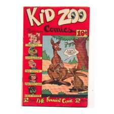 Kid Zoo Comics #1 in Fine minus condition. Street-Smith comics [c