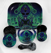 HAND PIPE GIFT SET 5 IN 1 ALIEN picture