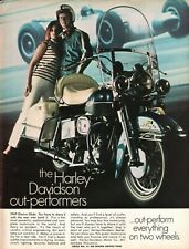 1969 Harley-Davidson Electra Glide - Vintage Motorcycle Ad picture