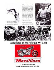 1965 Matchless Dick Mann Ralph White 650cc G12 CSR - Vintage Motorcycle Ad picture