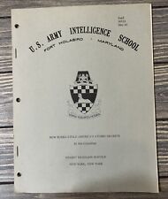 Vintage May 1965 US Army Intelligence School How Russia Stole Americas Atomic  picture