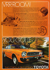 1978 Toyota Corolla - vrr-room -  Classic Vintage Advertisement Ad A65-B picture