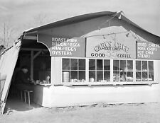 1940 Carl's Cafe, Alexandria, Louisiana Vintage Old Photo 8.5