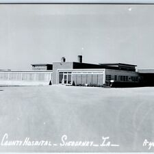 c1950s Sigourney, IA RPPC Keokuk County Hospital Real Photo Postcard Vtg A107 picture