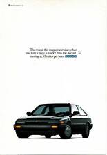 1987 Honda LXi charcoal gray hatchback Vintage Print Ad picture