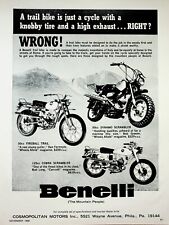 1968 Benelli Dynamo Fireball Cobra Scrambler - Vintage Motorcycle Ad picture